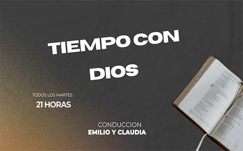 Banner para youtube servicio en vivo horario